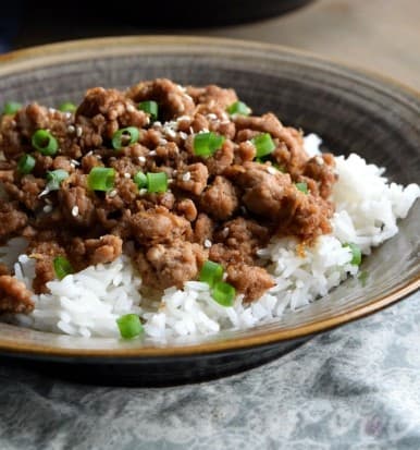 Ground turkey and rice